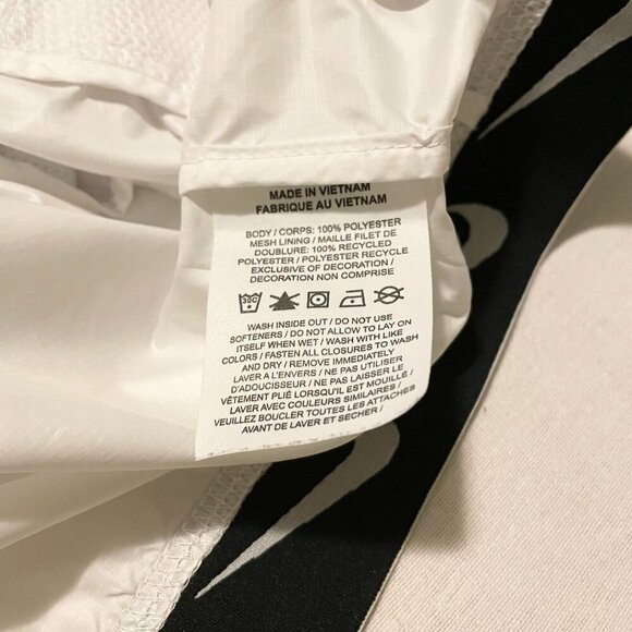 Nike Kids Sportswear Windrunner Jacket White Cj7426-104 Girls Size Small - Picture 9 of 16